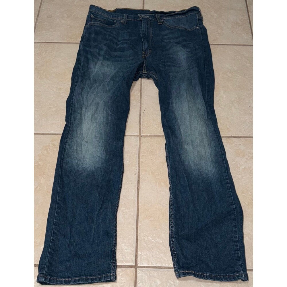 Men's Levi’s Classic Straight Leg Blue Wash Denim Jeans